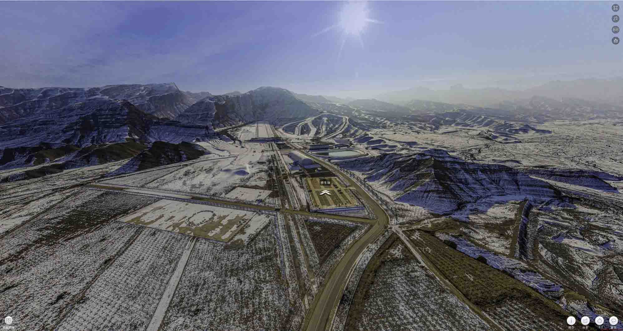 新市720全景技术：开启全方位视觉新纪元——在手绘地图中的应用探索